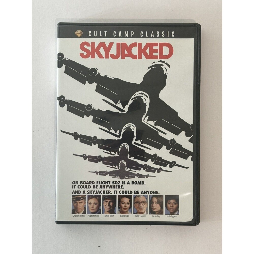 Skyjacked (DVD 2007) stars Charlton Heston & James Brolin! RARE Cult Classic!